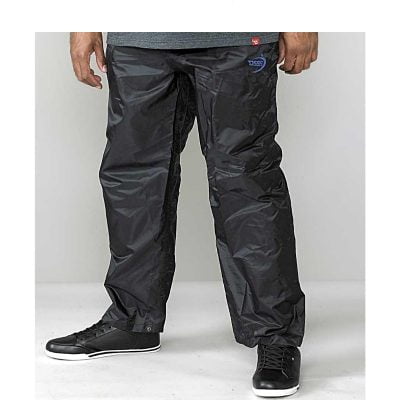 D555 ELBA KING SIZE PACKAWAY WATERPROOF BREATHABLE OVER TROUSERS BLACK