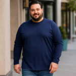 ESPIONAGE LONG SLEEVE TEE SHIRT NAVY T015L/S