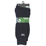 D555 Logan Big Mans 2 Pack Sports and leisure Sock Black