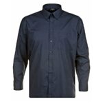 Espionage Long Sleeve Shirt Button Down Collar Black SH150