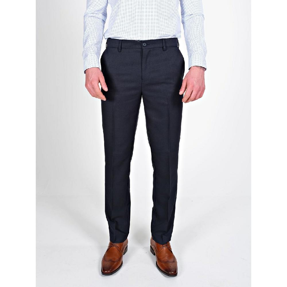 FARAH Mens Flex Waist Big Size Trousers Navy