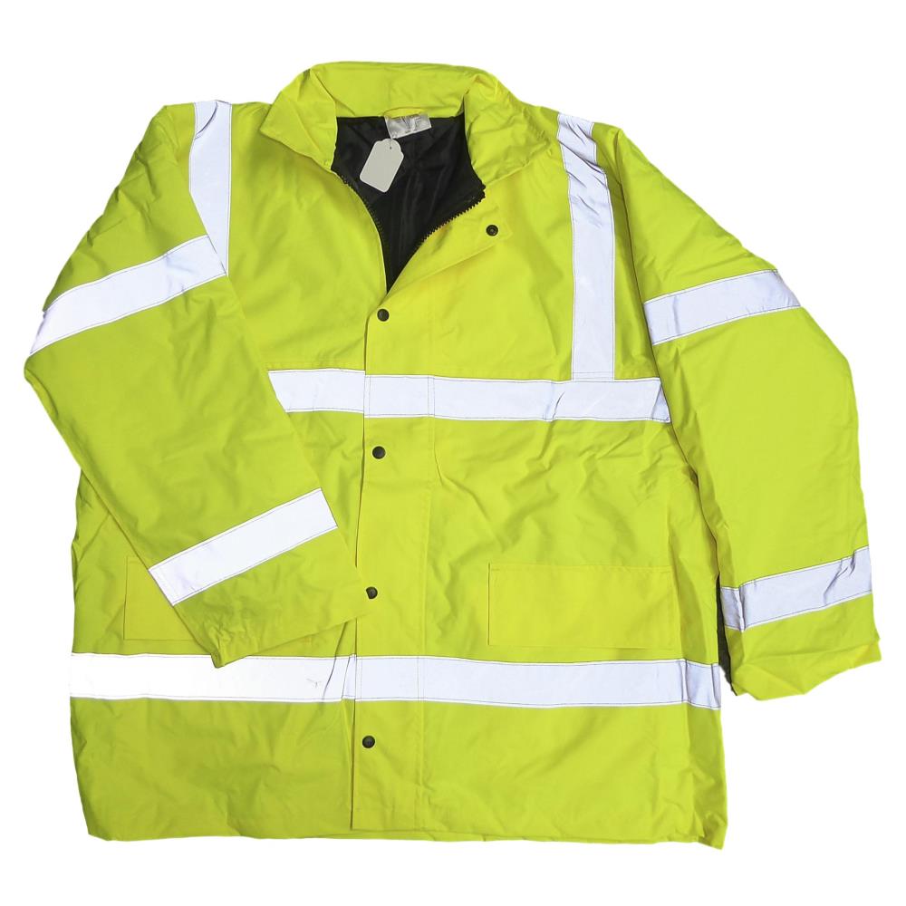 HI VIS LIGHTLY PADDED COAT YELLOW