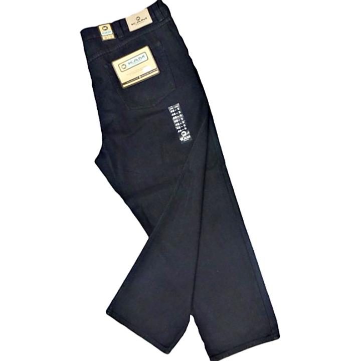 KAM BIG MENS ORIGINAL DENIM JEANS STONEWASH BLUE