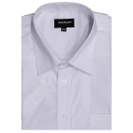 METAPHOR SHORT SLEEVE PLAIN SHIRT WHITE - 8XL CLEARANCE