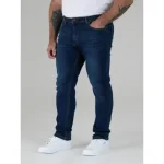 D555 AMBROSE TAPERED FIT STRETCH JEANS VINTAGE BLUE