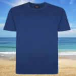 Espionage Big Mans Cotton Tee Blue T015