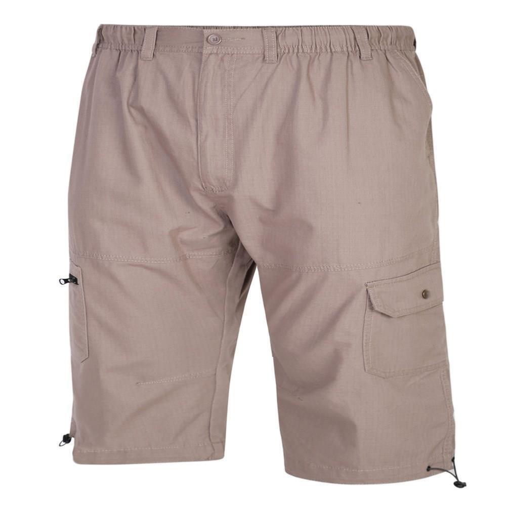 ESPIONAGE RIPSTOP 3/4 CARGO TROUSERS SAND