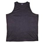 ESPIONAGE Big Mans Cotton Vest BLACK T017