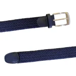 D555 DANI STRETCH BRAIDED BELT NAVY