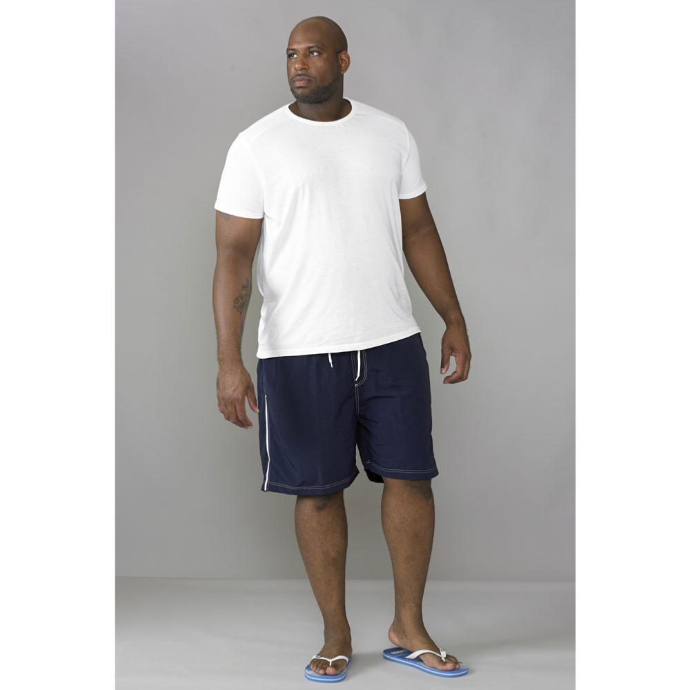 D555 YARROW BIG MANS FULL LENGTH SWIM SHORTS NAVY