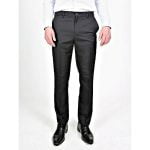 FARAH Mens Flex Waist Big Size Trousers Black