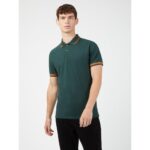 BEN SHERMAN SIGNATURE POLO DARK GREEN