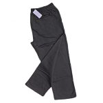 KAM LIGHTWEIGHT CARGO JOG PANTS BLACK KBS232