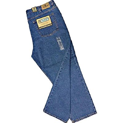 KAM BIG MENS ORIGINAL DENIM JEANS STONEWASH BLUE