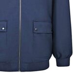ESPIONAGE OXFORD BLOUSON JACKET NAVY
