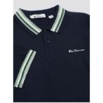 BEN SHERMAN HOUSE COLLAR POLO SHIRT DARK NAVY
