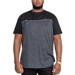 D555 NEWBURY COUTURE SPORTS TEE BLACK/CHARCOAL
