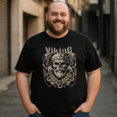 ESPIONAGE VIKING PRINT TEE