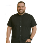 KAM Grandad Premium Oxford Short Sleeve Shirt KBS P020B