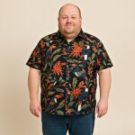 KAM-Big-Mens-Tropical-Bird-Print-Short-Sleeve-Shirt-KBS6066a