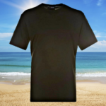 Espionage Big Mans Cotton Tee Black T015
