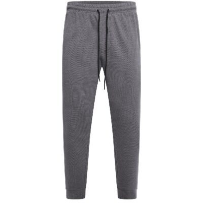 KAM Textured Interlock Jog Pants Charcoal KBS240