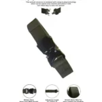 D555 DALE Tactical Stretch Webbing Belt KHAKI