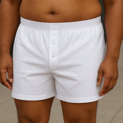 HOME PAGE 50 Espionage Mans Big 2 Pack Cotton Jersey Boxer Shorts WHITE U001W