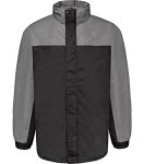 KAM Contrast Waterproof Coat with foldaway Hood KBS439