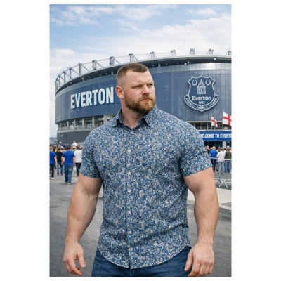 £45 2XL - 6XL DG'S DRIFTER Floral Print Shirt Short Sleeve 14931 NAVY - Douglas & Grahame Est 1924 is a leading menswear Brand House. DG's Drifter Flower Print Shirt, designed for those who appreciate style and comfort. Crafted from high-quality cotton, this shirt features vibrant Brown Hues with a unique floral print pattern that adds a fresh touch to your wardrobe. The regular fit ensures ease of movement, making it an ideal choice for both casual outings and relaxed weekends. Experience the perfect blend of fashion and functionality with the DG's Drifter shirt Their Drifter designer label is a highly commercial brand– focusing on elevated casuals and soft formal wear, each piece designed with versatility, ease of wear and comfort in mind and suited to men who have a modern yet classic sense of style. This Smart Floral printed fashion shirt is no exception and oozes Style and confidence, and are Now available through Georges Big mans Shop in big sizes up to 6XL £45 DG'S DRIFTER Floral Print Shirt Short Sleeve 14931 NAVY DG's Iconic Drifter Label - Pair these with one of their Fashion Stretch Corduroy ranges for a real statement look Short Sleeve Cool crisp fresh handle Contemporary button down collar Contrast trim detail to inner collar Coordinated buttons Chest Pocket Generous Cut and Length Also available in Navy 100% COTTON 2 - 6XL