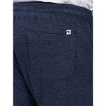D555 Big Mens Navy Jogger with Fine Stripe Ribbed Cuffs and Zipped Pockets HYDE