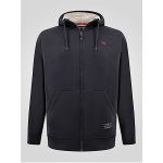 D555 Big Mens Bonded Fleece Hoodie with Detachable Hood CONRAD 642003