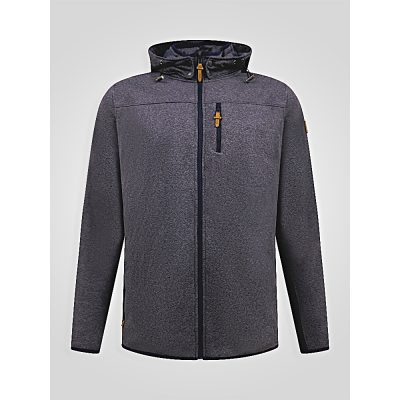 D555 Big Mens Bonded Fleece Hoodie with Detachable Hood CONRAD 642003 3XL to 8XL D555 Big Mens Bonded Fleece Hoodie with Detachable Hood CONRAD 642003