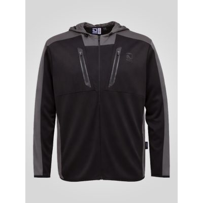 D555 Big Mens Dry wear Performance Hoodie with Full Zip RAFAEL 642006 3XL to 6X
