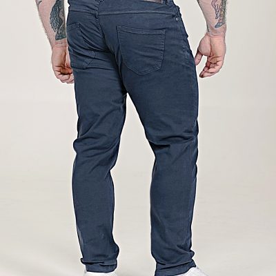 HOME PAGE 26 D555 KELVIN Tapered Fit Stretch Twill Chino with Peach Finish NAVY 502003